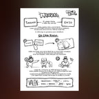 Manual de Dibujitos con las reglas de cada ronda
